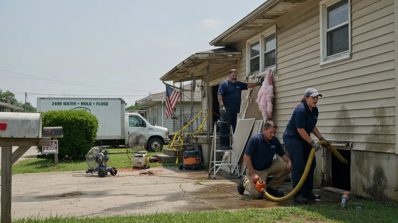 Water Damage Repair in Teague, TX near me